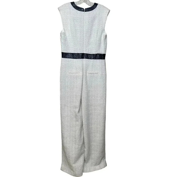 Veronica Beard Emmeline Sleeveless Tweed Jumpsuit Size 12 NWT - Picture 5 of 10